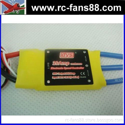 DYS 20A Speed controller For Helicopter